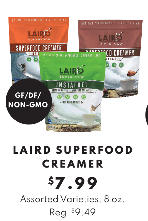 Laird Superfood Creamer, assorted varieties 8 ounce - $7.99