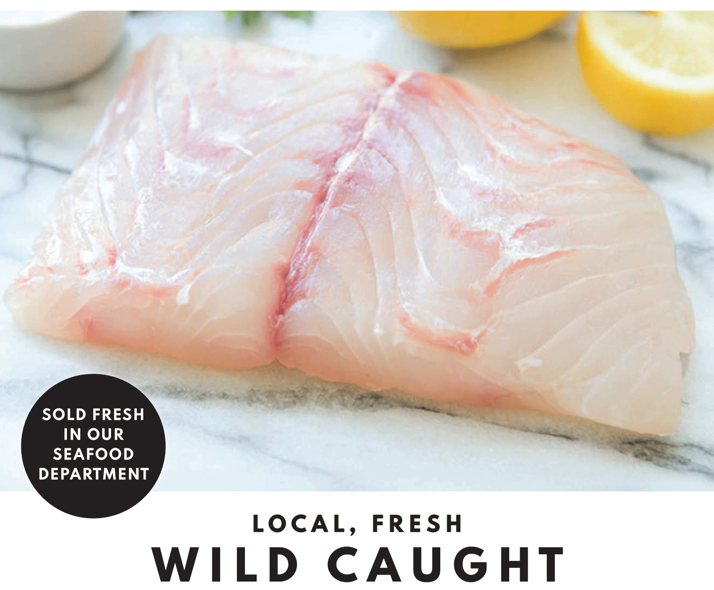 Wild Caught Pacific Halibut $17.99 lb