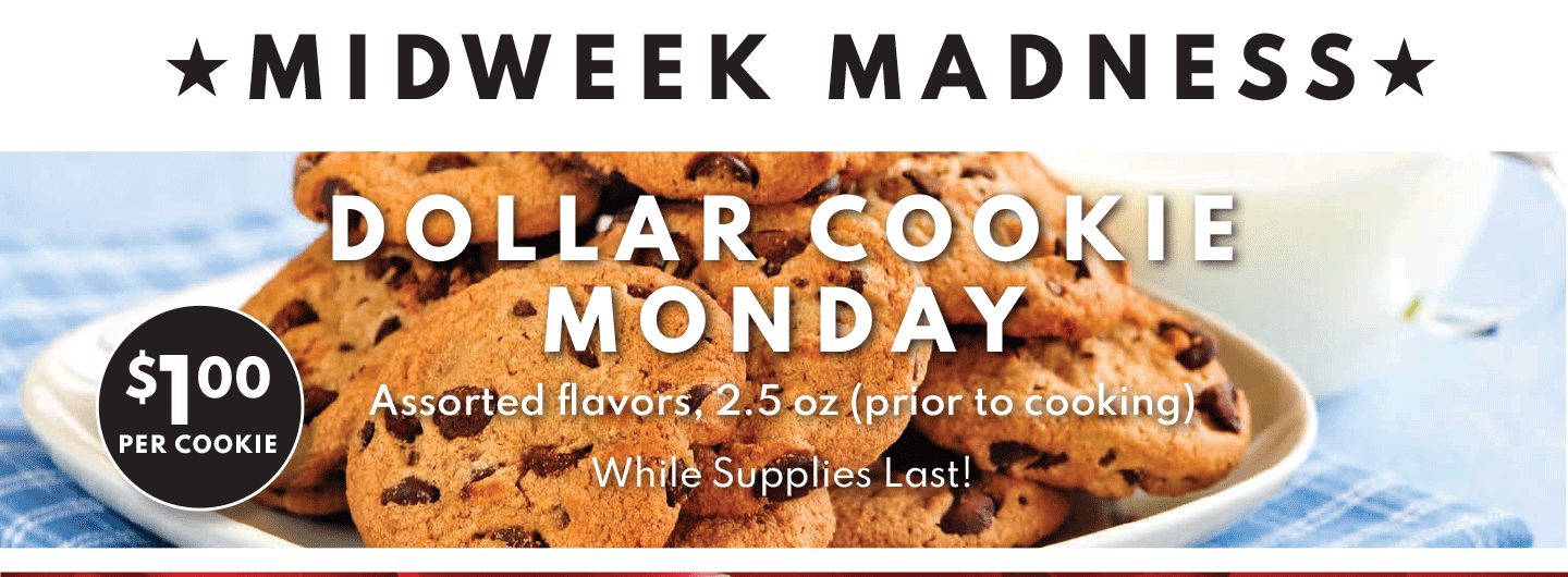 $1 Cookie Monday!